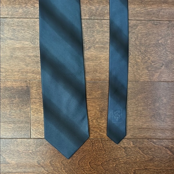 Gucci Ombré Blue Silk Tie Striped on the Diagonal, Made in Italy - Picture 5 of 10